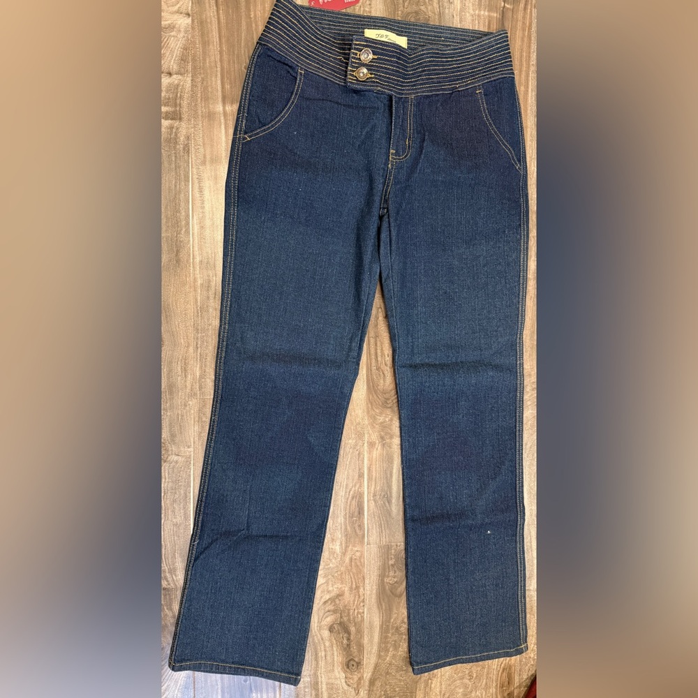 Y & F Stretch Dark Wash Jeans – Size 15/16